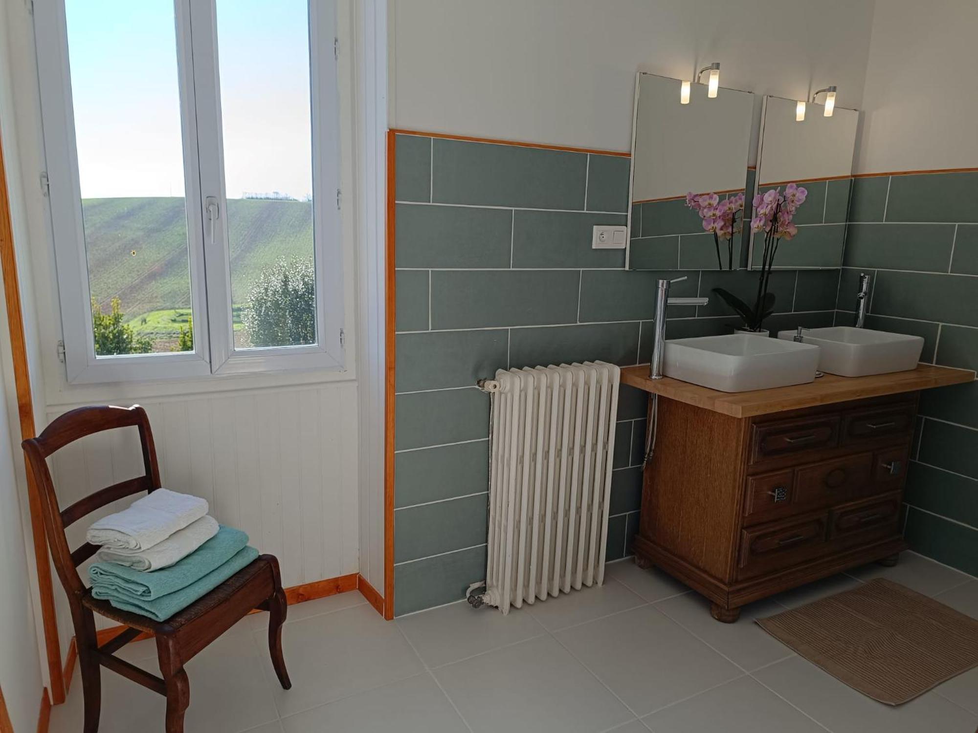 Maison D'Hotes La Fezendes Miradoux ภายนอก รูปภาพ
